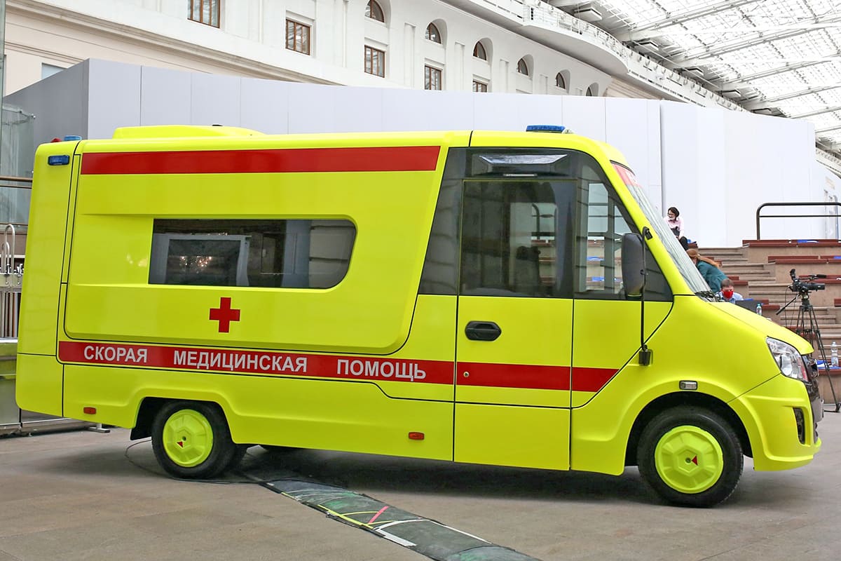 Машина скорой помощи АСМП Форвард, форум Здоровье нации – основа процветания России