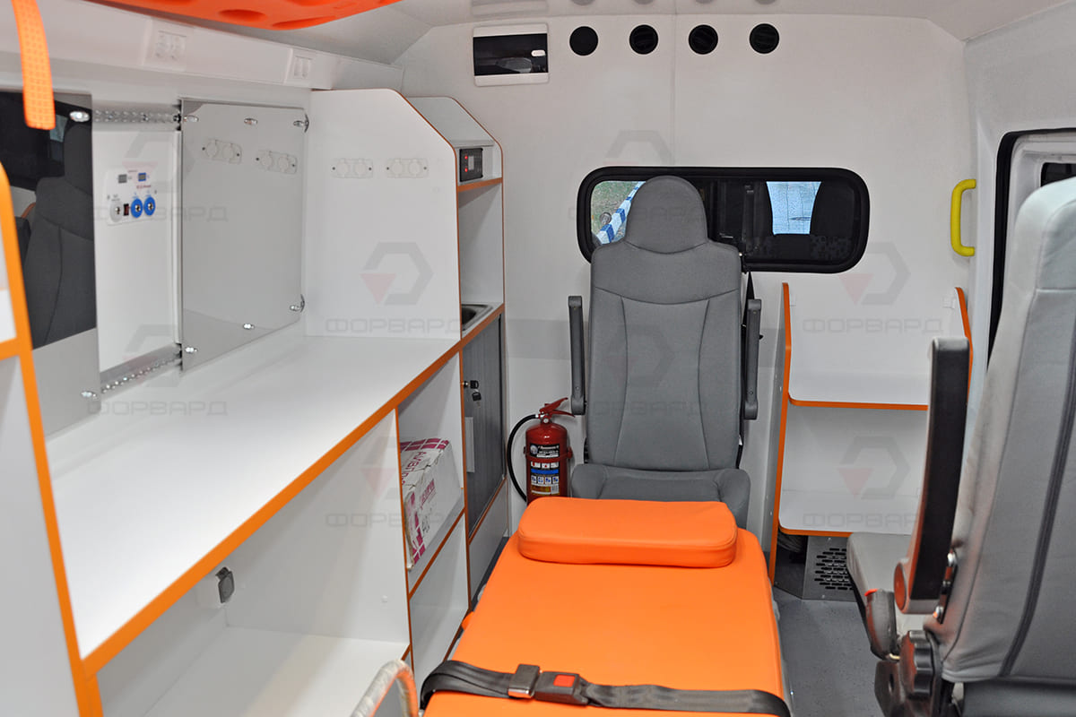 Автомобиль скорой медицинской помощи на базе Газель NEXT цельнометаллический фургон