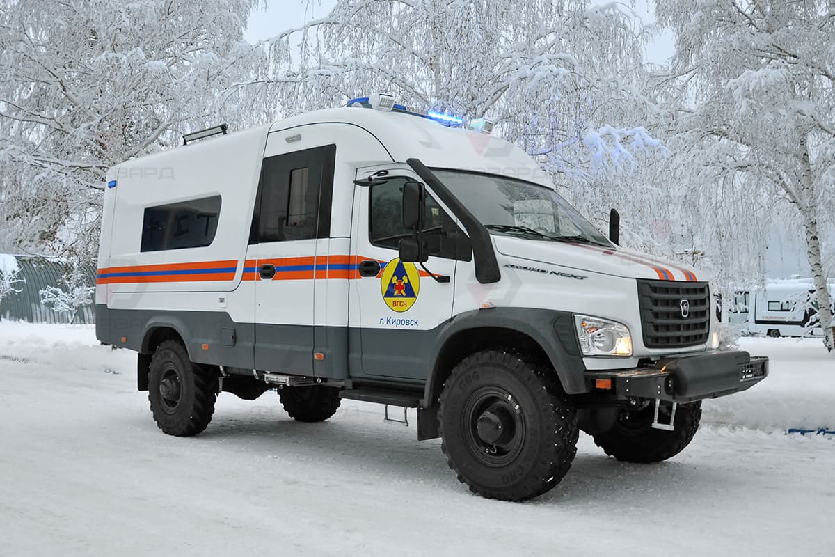 Аварийно-спасательные автомобили для МЧС Кировска и Норильска
