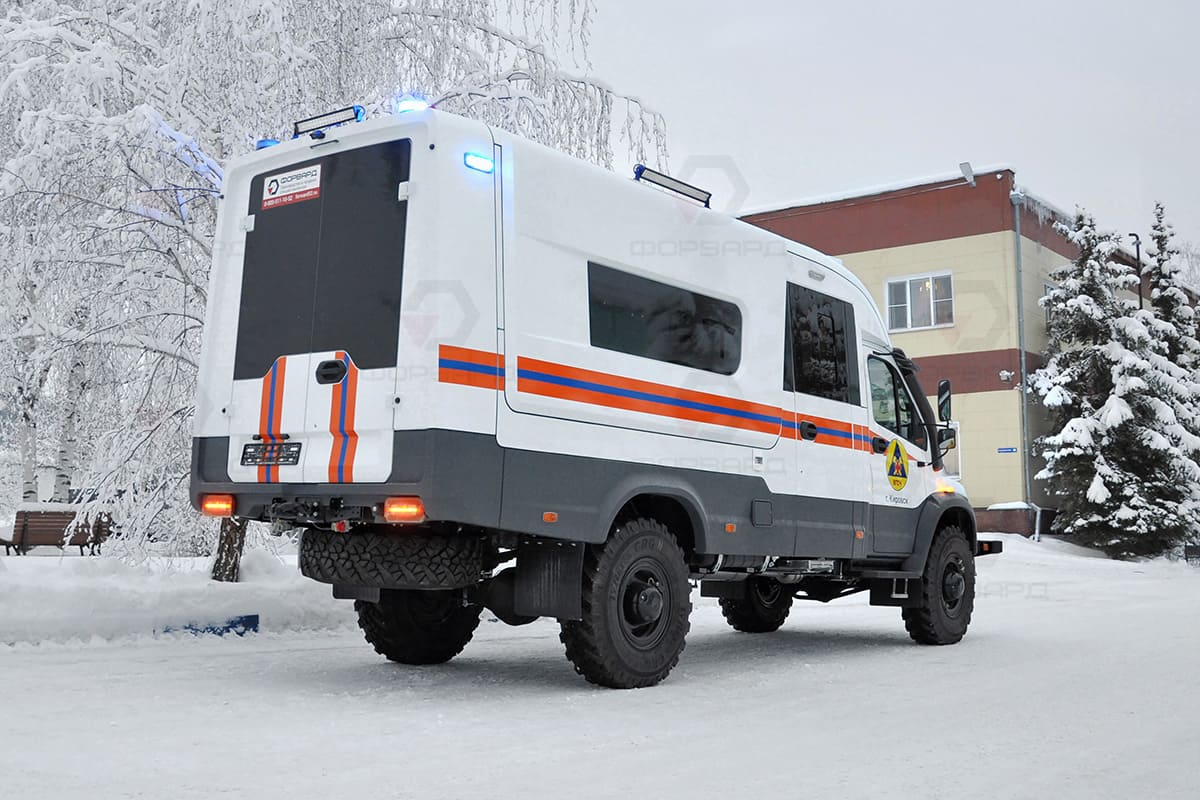 Аварийно-спасательные автомобили для МЧС Кировска и Норильска